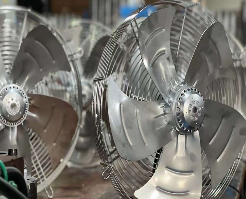 Stainless steel axial fan