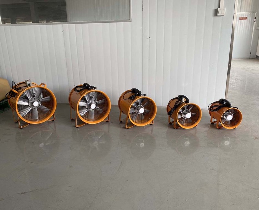 portable blower fan portable axial blower with different sizes